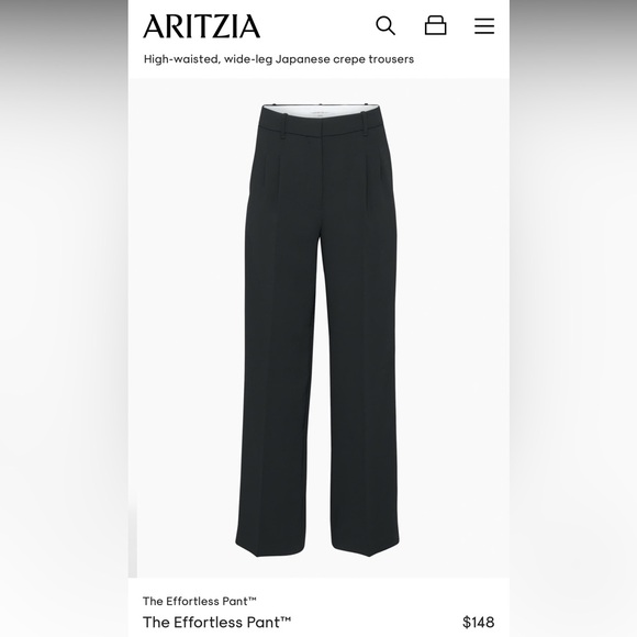 Aritzia Wilfred Effortless Pant - Picture 4 of 11